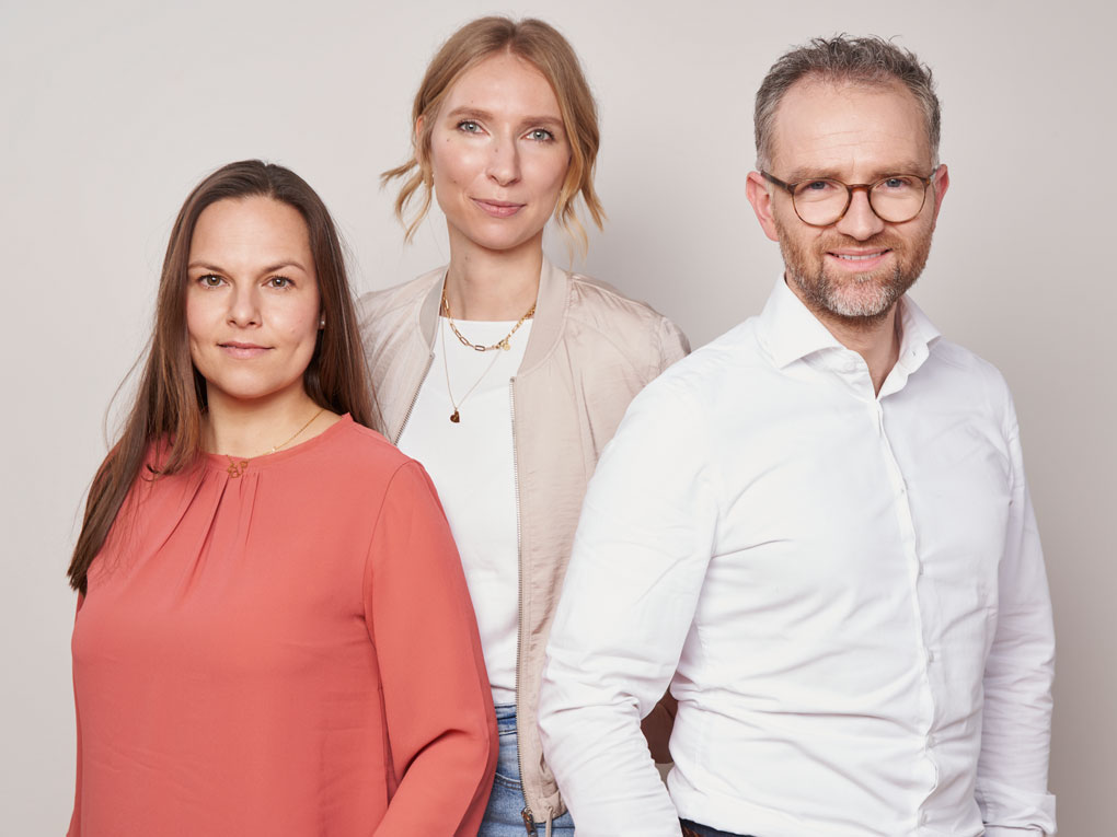 Frau Juliane Kaschig, Frau Jenny Gipp & Herr Albrecht-Georg Buchmann